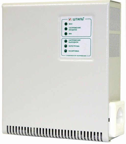 Однофазный стабилизатор напряжения Штиль R400T (400 Вт, 220В / 230В) для газового котла, дома